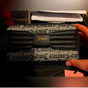NWT Juicy Couture Bow detail full size wallet. Matching Backpack in my closet